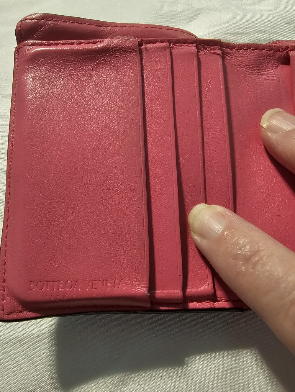 BOTTEGA VENETA INTRECCIATO LEATHER WALLET - Picture 6 of 8